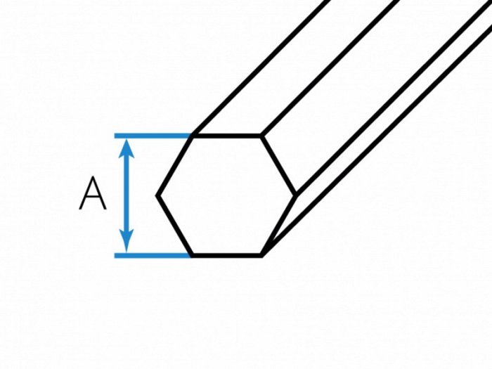 Tyč šesťhranná valcovaná  - antikor - 17 243 (AISI 303)